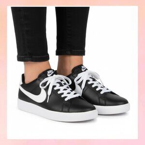 Nike Black & White Low-Top Sneakers - Women’s Size 7